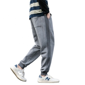New Arrival Men's Homme Mix Custom Color Size Track Pants Side Stripe Stripe Stretch Jogger joggeur Track Pants Jogginghose - Product Image 2