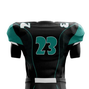 Uniformes de football américain de haute qualité, ensemble de maillots de football américain cousus de haute qualité avec manches courtes pour l'entraînement - Product Image 6