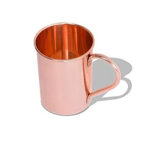 Taza de Cobre Martillado de la Mejor Calidad, Taza de Cobre Puro para Moscow Mule con Acabado Espejo, Taza de Cobre de la Mejor Calidad - Product Image 5