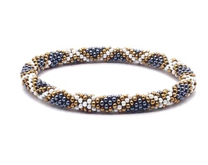 Highest Quality Wholesale Supply Nepal Made Unique Design New Stylish Women's Trendy Crochet Work Glass <b>Beads</b> <b>Bracelets</b> for Sale - Product Image 1