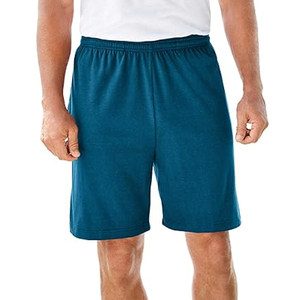 Shorts en coton pour hommes, taille élastique, confortables, décontractés, pour l'été, impression personnalisée, fournisseur en gros OEM - Product Image 3