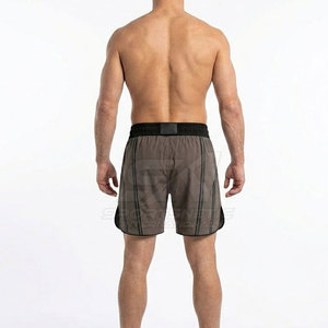 Men MMA <b>Shorts</b> Lightweight Quick Dry Flexible Comfortable Durable <b>Shorts</b> for Training <b>Grappling</b> Workouts - Product Image 4
