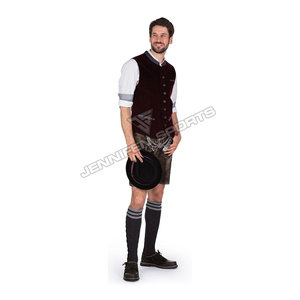 Bavarian German Oktoberfest Festival <b>Men's</b> <b>Socks</b>-High Quality Anti-Bacterial Quick Dry Breathable Wool/Acrylic <b>Socks</b> For <b>Men</b> - Product Image 3