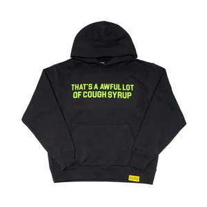 Sudadera con Capucha de Alta Calidad, 100% Algodón Grueso, Diseño y Logotipo Personalizados, AWFUL LOT of COUGH SYRUP, para Hombre - Product Image 2