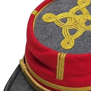 Gorra de Visera Personalizada de Alta Calidad con Bordado, Visera Real, Reproducción Americana de Kepis, Servicio OEM - Product Image 6