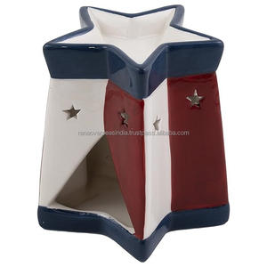 Calentador de Cera Cerámico para Velas de Té, Quemador de Tartaletas Aromáticas con Aroma a Sándalo y Anís Estrellado, Perfecto para Rituales Espirituales - Product Image 3