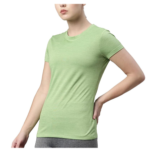 Camiseta de entrenamiento larga para mujer, camiseta deportiva ligera y transpirable para mujer, para gimnasio, fitness, correr y sesiones de entrenamiento - Product Image 5