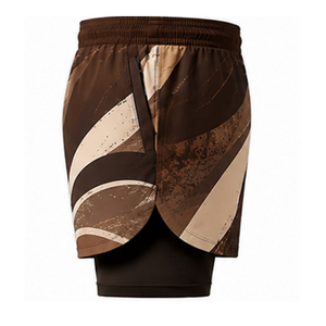 Shorts de bain décontractés pour hommes, personnalisés, pour les vacances, imperméables, écologiques, coupe-vent, séchage rapide, légers, de haute qualité, avec poches sécurisées - Product Image 3