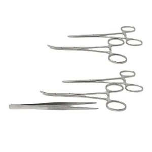 Kit de Cirugía Menor, Juego de Instrumentos Quirúrgicos de 13 Piezas, Portaagujas, Tijeras de Disección Mayo, Caja de Acero Médico Wenquar de Dentavex - Product Image 4