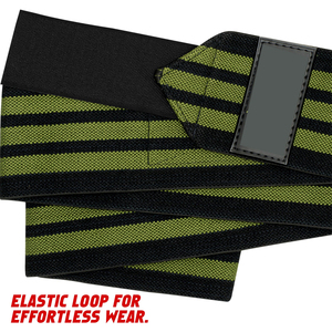 Sangle élastique professionnelle pour haltérophilie, support de protection pour coude et genou, bandes de maintien pour poignets, accessoires de gym à domicile - Product Image 2