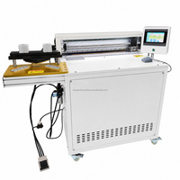Machine à rainurer semi-automatique pour carton gris, rainurage en V/U pour carton, MDF, fabrication de boîtes rigides en papier