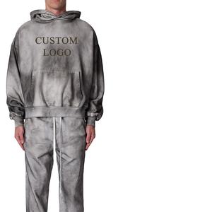 Vente en gros PRO ENTERPRISES 100% Coton Polaire Lourd 420gsm Respirant Surdimensionné Casual Hoodies Front Logo Imprimé Personnalisé - Product Image 3