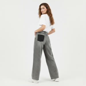 Jeans Rectos de Mezclilla Personalizados para Mujer, Transpirables, Estilo Y2K, Hip Hop, Streetwear, Corte Holgado, para Hombre 2026 - Product Image 6