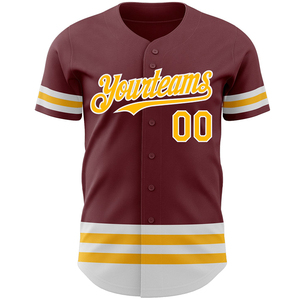 Camisetas de Béisbol Personalizadas Premium, Transpirables, de Secado Rápido, 100% Poliéster, con Logotipo Bordado Personalizado, Ligeras, de Alto Rendimiento para Equipos - Product Image 2