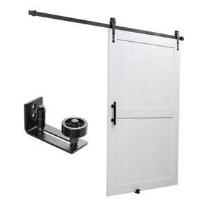 Kit Porta Scorrevole 48 X 84 Pollici per Camera da Letto, Pannello MDF ad Alta Resistenza, Superficie in PVC Impermeabile, Facile Installazione - Product Image 1
