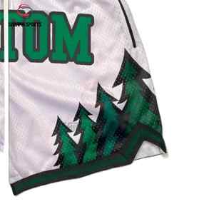 Shorts de basket-ball pour hommes, design léger et respirant, uniforme d'équipe, vente en gros, shorts de basket-ball pour hommes, shorts en mesh à séchage rapide - Product Image 4