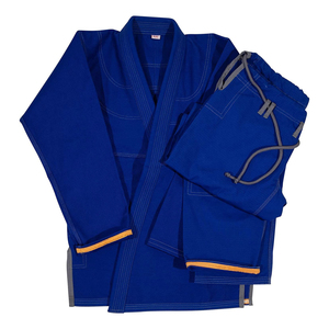 Kimono de Jiu-Jitsu OEM léger, uniforme de grappling 100 % coton avec coutures renforcées, tenue d'entraînement d'arts martiaux, standard IBJJF - Product Image 4