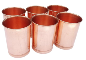 Tasses 100% Cuivre Pur Massif, Grand Gobelet en Cuivre Martelé pour Bière, Lait et Boissons - Product Image 3