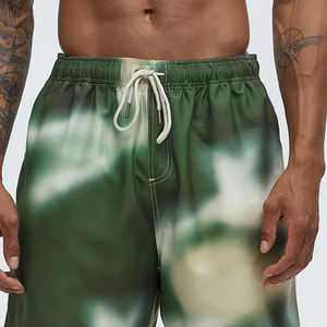 Pantalones cortos para hombre con un look moderno, material duradero y diseño elegante, ideales para el verano / Costuras de alta calidad con logotipo personalizado - Product Image 2