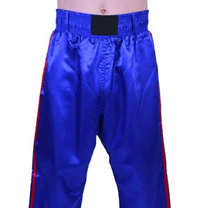 Pantalones de Boxeo y Kickboxing de Primera Calidad con Logotipo Personalizado para Hombre, Ropa de Artes Marciales de Poliéster/Nailon en Venta - Product Image 4