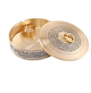 Designer Metal Masala Storage Box with Decorative Lid Kitchen Spice Organizer Container for <b>Herbs</b> Seasoning Dining - Product Image 6