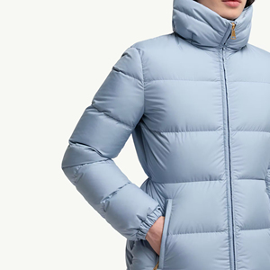 Men's Casual Outdoor Puffer Jacket 140GSM 100% Polyester Quick-Drying Waterproof Loose Top <b>Overalls</b> Canvas Style Puffer Jacket - Product Image 6