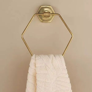 <b>Strong</b> Metal Towel Ring For Bathroom Wall Mount Installation With High Quality Material And Long Lasting Performance - Product Image 1