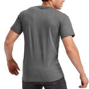 Camiseta de Manga Corta Personalizada con Logotipo para Hombre, Estilo Urbano |   Camiseta Casual de Algodón Premium |   Ropa de Estilo Urbano al por Mayor OEM - Product Image 3