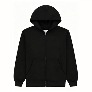 Sudadera con Capucha Oversize de Estilo Urbano Personalizada, Tejido de Malla, 100% Algodón, 420 g/m², Ecológica, Tejido de Ganchillo para Otoño - Product Image 2