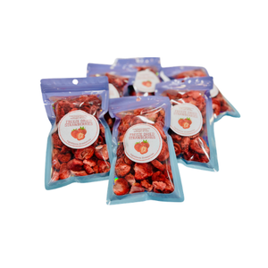 สตรอว์เบอร์รีฟรีซดรายแบบขายส่ง สำหรับผู้นำเข้า ผู้ค้าส่ง ผู้จัดจำหน่ายวัตถุดิบอาหาร และผู้จัดจำหน่ายปลีก - Product Image 4