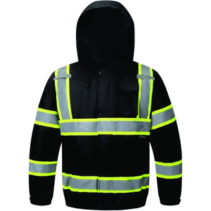 Veste de sécurité durable, gilet réfléchissant haute visibilité pour la construction, l'entrepôt, la logistique et les travaux en extérieur - Product Image 3