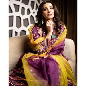 Robes de soirée de créateur Belle robe et Dupatta pour la fête - Product Image 3