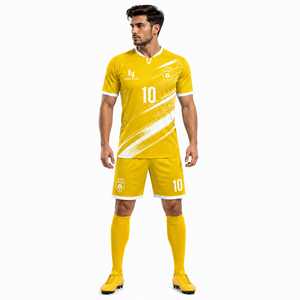 Uniformes de Fútbol Personalizados de Alto Rendimiento, Camisetas y Pantalones Cortos de Fútbol Profesional para Equipos, Clubes y Academias, Tejido Transpirable de Secado Rápido - Product Image 2