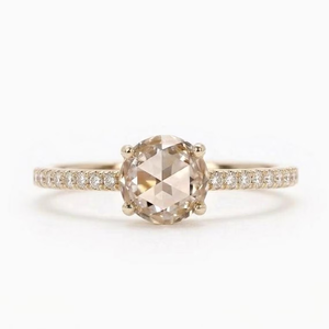 Bague de fiançailles en diamant de laboratoire ovale de 2 carats, certifiée IGI, plaquée platine, or blanc 14 carats, design classique, meilleure qualité - Product Image 4