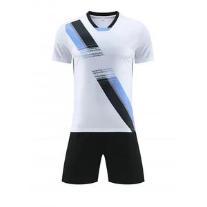 Uniforme de Fútbol de Jersey Barato al por Mayor de Fábrica, 100% Poliéster, Calidad Tailandesa, Nueva Temporada, Protección UV - Product Image 6