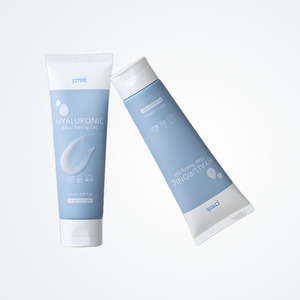 Gel exfoliant transparent à l'acide hyaluronique Prreti Korean K-Beauty 120ml, fabriqué en Corée, pour éliminer les peaux mortes. - Product Image 2