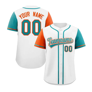 High Quality Baseball Jersey 100% Polyester Quick Dry Breathable <b>Custom</b> Logos Team Name Numbers Print Jersey for Men - Product Image 3