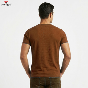Custom Printed Men's T-<b>Shirts</b> 100% Cotton Heavyweight Silk Screen Printed Eco-Friendly Loose Fit Short Sleeve - Product Image 6