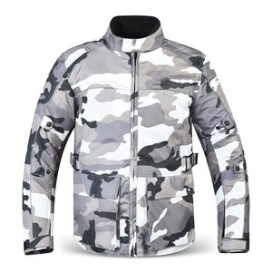 Heavy Duty Windproof 100% Cotton Vintage <b>Motorcycle</b> Long Riding Canvas Black Motocross Stand Collar <b>Motorcycle</b> <b>Jackets</b> - Product Image 2