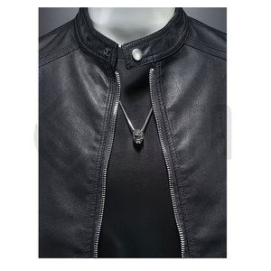 Chaqueta de Piel de Oveja Genuina de Invierno, Diseño Personalizado, Estilo Vintage, a la Moda, Resistente, para Hombre, Cortavientos, Talla Grande - Product Image 4