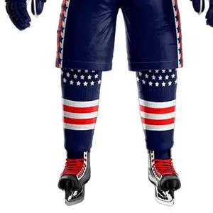 Uniforme de Hockey sobre Hielo para Hombre, Diseño de Bandera Sublimada, Manga Larga, Transpirable, Poliéster, Ropa Deportiva de Invierno, Corte Regular, Talla Adulto - Product Image 5