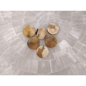 Juego de Posavasos de Cuerno Clásico Hecho a Mano, Calidad Superior para Hoteles, Restaurantes, Bares, Cafeterías, Hogares, Decoración de Mesa, Protección - Product Image 1