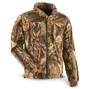 Veste de chasse unisexe en softshell coupe-vent respirante et chaude, isolée, camouflage pour la chasse, OEM personnalisé - Product Image 1