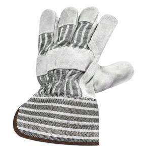 Premium Heavy-Duty Canadian Rigger Safety Gloves Anti-Vibration Safety <b>Cuff</b> Cowhide Split Leather Fire Proof Industrial Hand <b>Arm</b> - Product Image 5