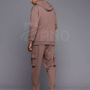Chándal Informal con Capucha para Hombre, 100% Algodón Transpirable de Alta Calidad, Estilo Moderno para Invierno - Product Image 2
