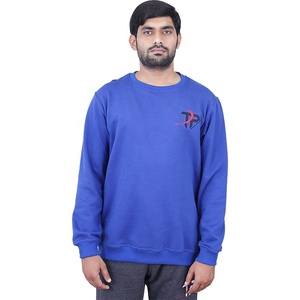 Sweat-shirts à capuche d'hiver 100% polyester/coton personnalisés, logo personnalisé, col rond uni, respirant, en polaire pour hommes - Product Image 2