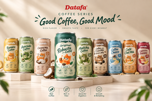 เครื่องดื่มกาแฟกล้วยนมสด 200 มล. แบบกระป๋อง รสหวาน ครีมมี่ พร้อมดื่ม รับผลิตแบบ OEM ODM - Product Image 5