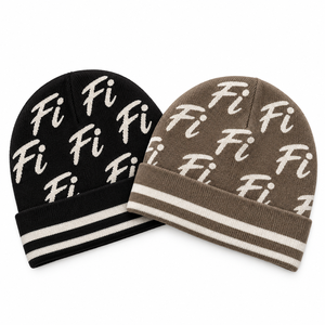 OEM Custom Autumn <b>Winter</b> Jacquard Knitted <b>Hat</b> for <b>Men</b> Women Designer Bonnet Character Pattern Warm Gorras Cuffed Beanies Y2K USA - Product Image 3