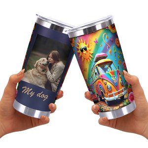 Stainless Steel Tumbler 20oz Double Wall Silver Surface Scratch Resistant Drink <b>Cup</b> For Everyday Use - Product Image 2