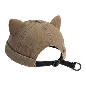 Casquette d'hiver unisexe pour adulte avec sangle réglable, style animal imité, en coton doux, pour toutes les saisons - Product Image 3
